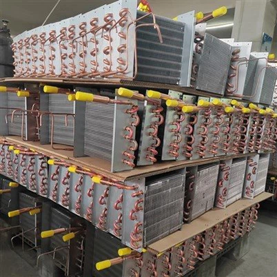 เครื่องลดความชื้นท่อทองแดง Fin Evaporator